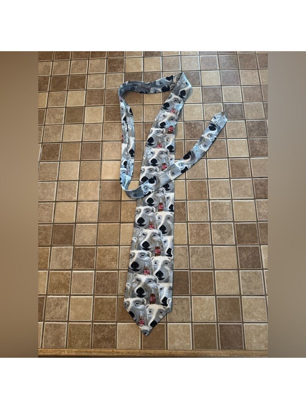 Coca-Cola Silk Polar Bear Necktie